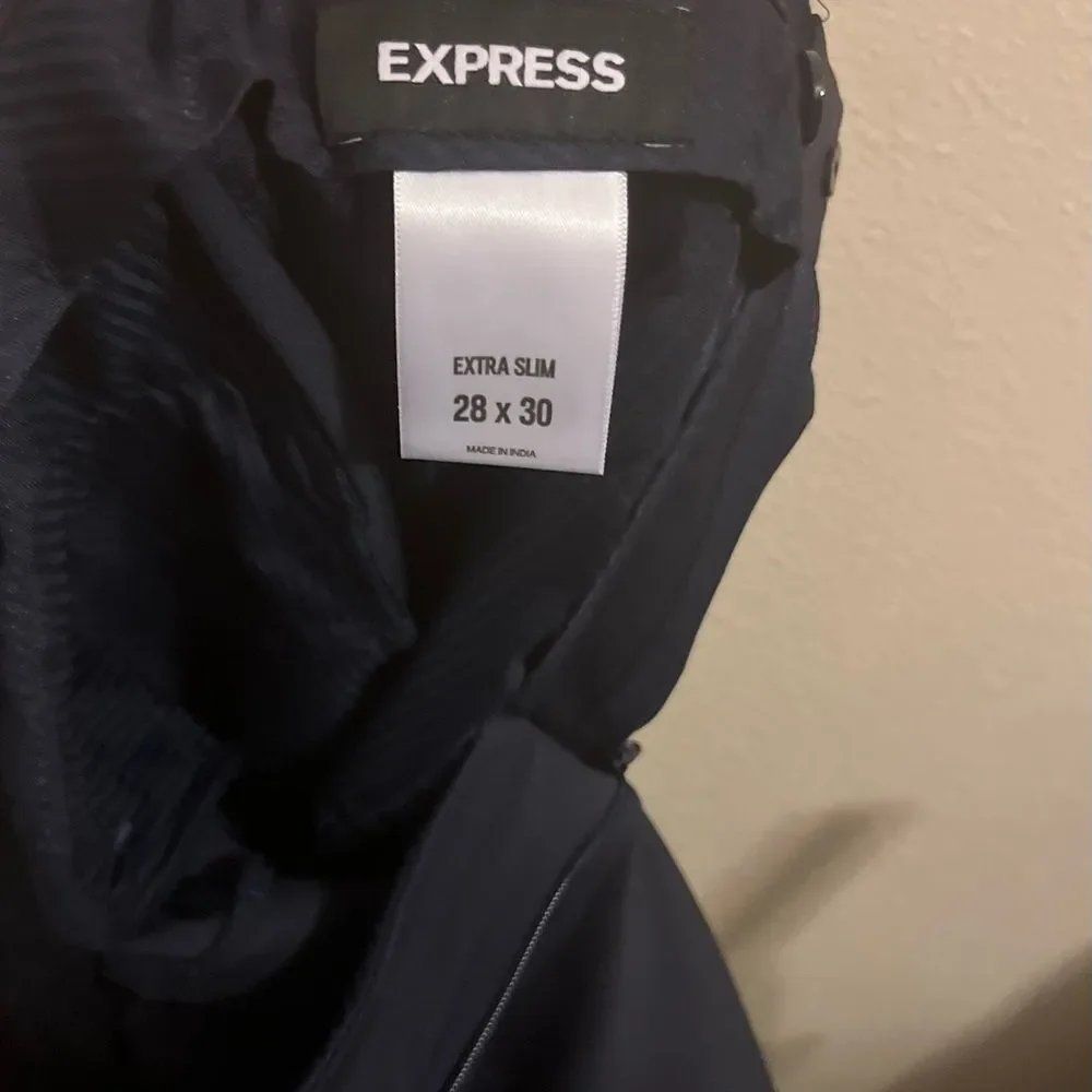Express Men's Blue Suit